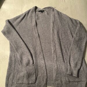 Staccato “Gray” Open Front Cardigan – Soft & Stylish